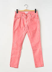 Jeans coupe slim rouge REIKO pour femme seconde vue