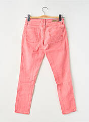 Jeans coupe slim rouge REIKO pour femme seconde vue