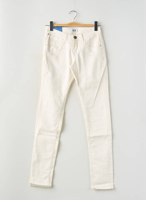 Jeans coupe slim taille basse taille basse beige XX BY MEXX femme