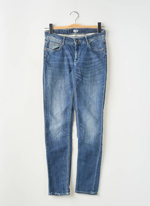 Jeans coupe slim stretch taille normale bleu REIKO femme