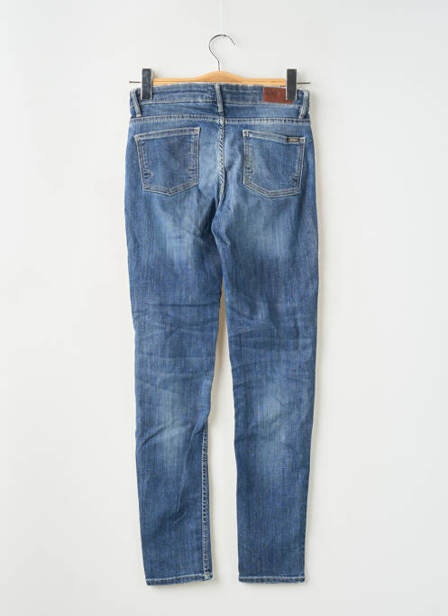 Jeans coupe slim stretch taille normale bleu REIKO femme