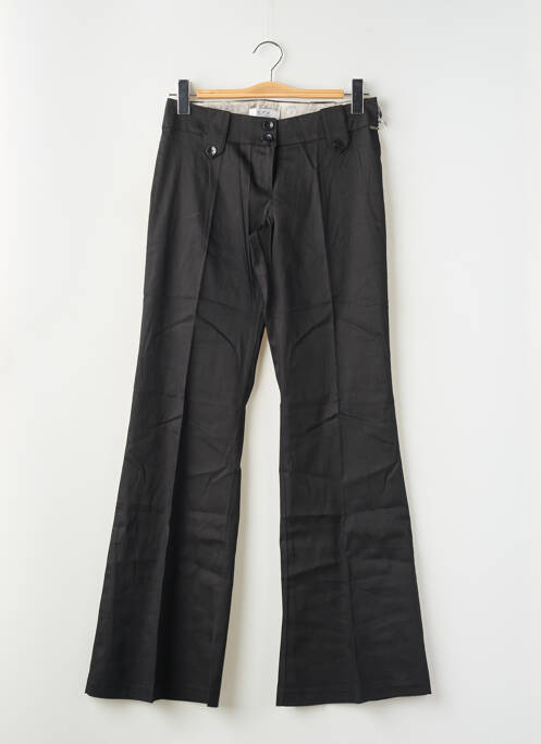 Pantalon flare taille basse taille basse noir LES P'TITES BOMBES femme