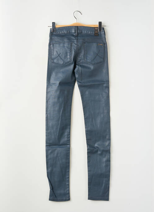 Jeans skinny stretch taille basse bleu SCHOOL RAG femme