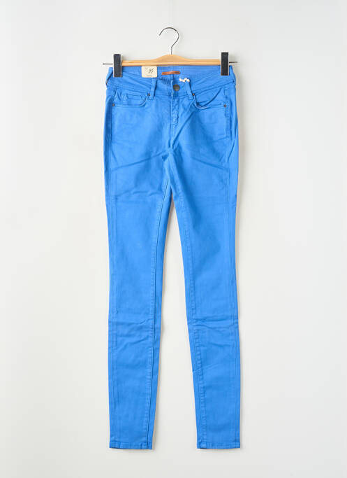 Jeans coupe slim taille basse taille basse bleu CIMARRON femme