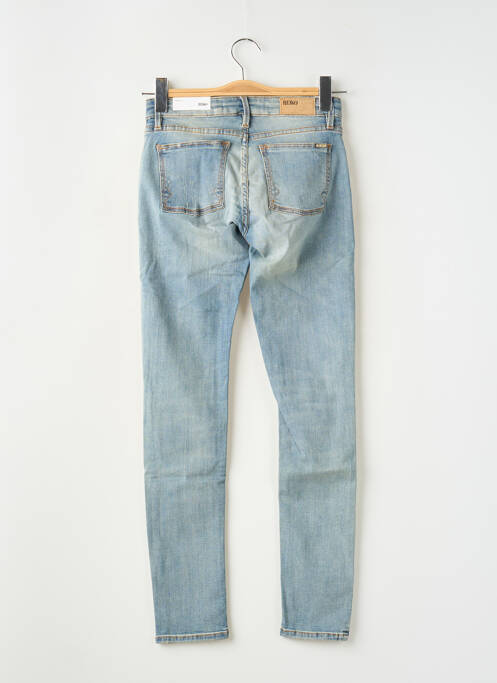 Jeans coupe slim stretch taille normale bleu REIKO femme
