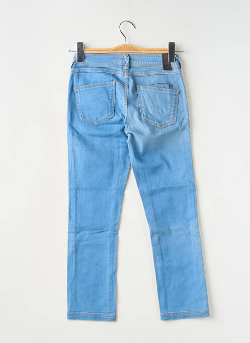 Jeans coupe slim stretch taille basse bleu SCHOOL RAG femme