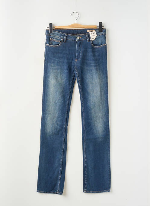 Jeans coupe slim bleu REIKO pour femme