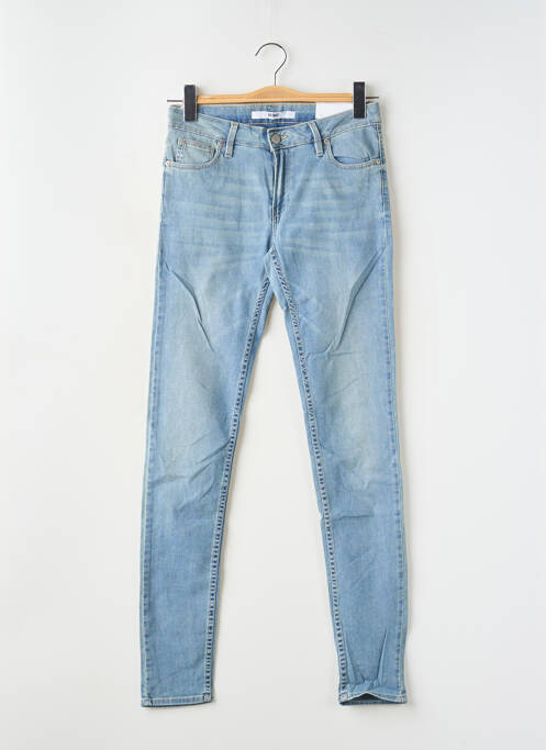 Jeans coupe slim bleu REIKO pour femme