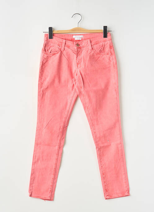 Jeans coupe slim rouge REIKO pour femme