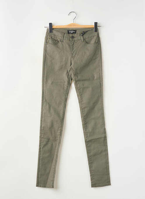 Jeans skinny vert CIMARRON femme