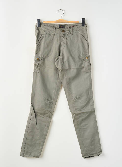 Pantalon cargo vert ATTRACT pour femme