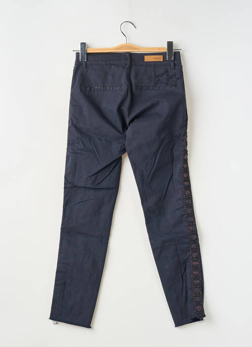 Pantalon chino bleu HAPPY femme