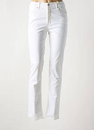 Jeans coupe slim stretch taille normale blanc CIMARRON femme