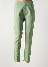 Jegging taille haute taille haute vert CHRISTY femme