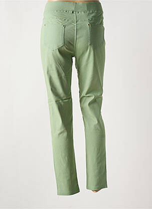 Jegging taille haute taille haute vert CHRISTY femme