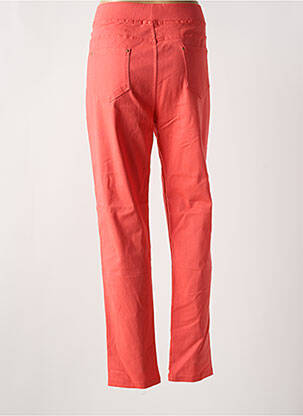Jegging taille haute taille haute orange clair CHRISTY femme