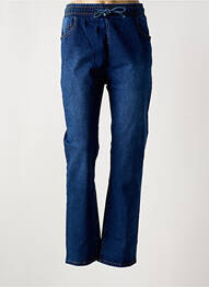 Jeans coupe slim stretch taille normale bleu BS JEANS femme