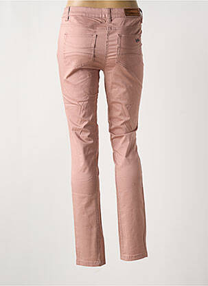 Pantalon slim taille basse taille basse rose LES P'TITES BOMBES femme