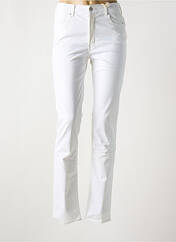 Jeans coupe slim blanc CIMARRON pour femme seconde vue