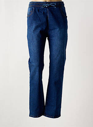 Jeans coupe slim bleu BS JEANS pour femme