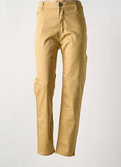 Jeans coupe slim jaune BS JEANS pour femme seconde vue