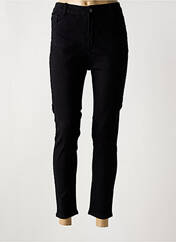 Jeans coupe slim noir CHRISTY pour femme seconde vue
