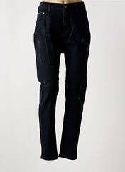 Jeans coupe slim noir POMME ROUGE pour femme seconde vue