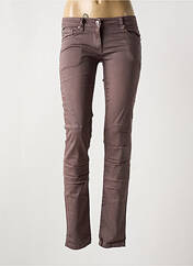 Jeans coupe slim violet LES P'TITES BOMBES pour femme seconde vue