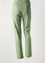 Jegging vert CHRISTY pour femme seconde vue