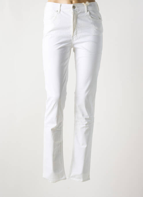 Jeans coupe slim stretch taille normale blanc CIMARRON femme