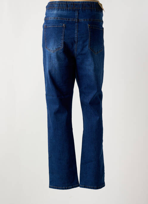 Jeans coupe slim stretch taille normale bleu BS JEANS femme