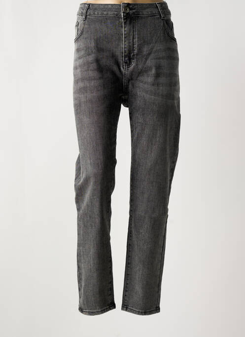 Jeans coupe slim stretch taille normale noir G-SMACK femme