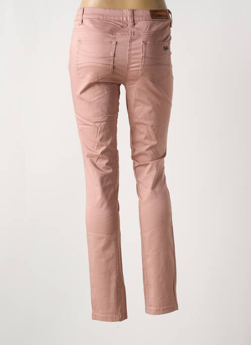 Pantalon slim taille basse taille basse rose LES P'TITES BOMBES femme