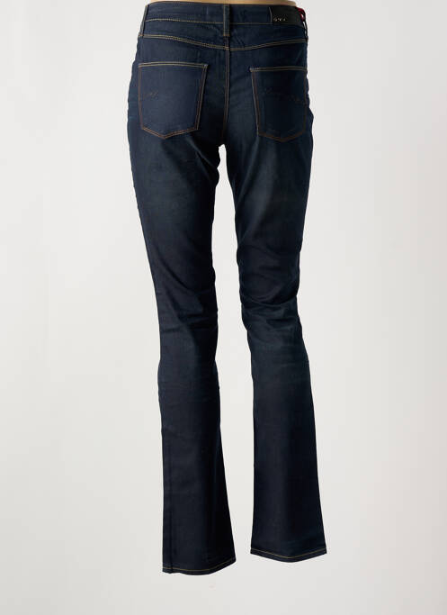 Jeans coupe slim stretch taille basse bleu KANOPE femme