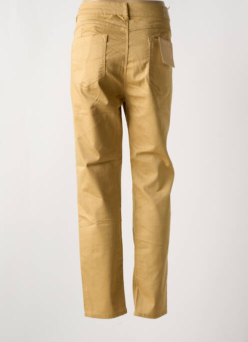 Jeans coupe slim jaune BS JEANS femme