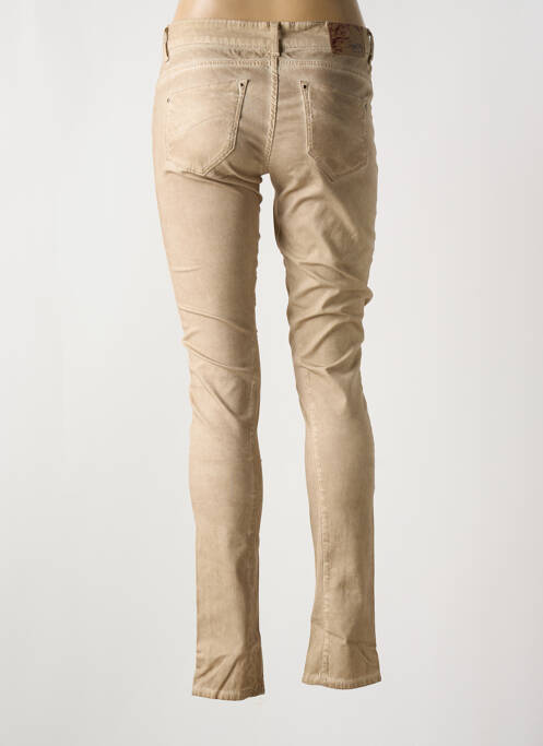 Jeans skinny marron SCHOOL RAG femme