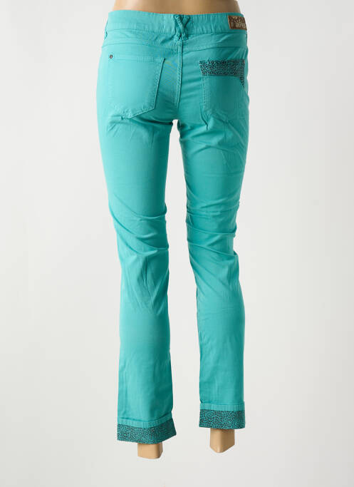 Pantalon 7/8 bleu KANOPE femme