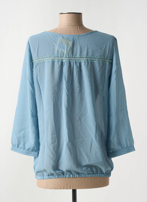 Blouse bleu ARELINE femme