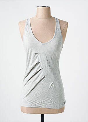 Débardeur col v sans manche gris XX BY MEXX femme