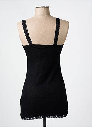 Top stretch fines bretelles noir VERO MODA femme