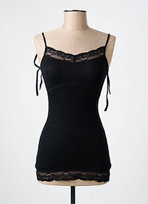 Top stretch fines bretelles noir ONLY femme