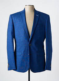 Blazer tissage chiné bleu MONSIEUR HECTOR homme