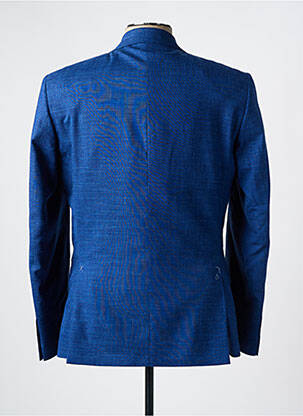 Blazer tissage chiné bleu MONSIEUR HECTOR homme