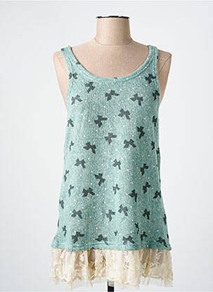 Chemisier bleu DANITY pour femme