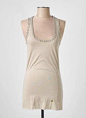 Débardeur beige LES P'TITES BOMBES pour femme