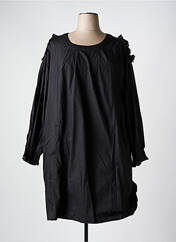 Robe mi-longue noir POMME ROUGE pour femme seconde vue