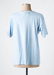 T-shirt bleu MEGAN PARIS pour femme seconde vue