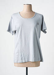 T-shirt gris MEGAN PARIS pour femme seconde vue