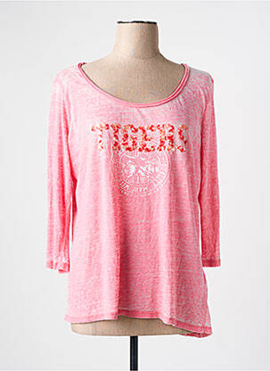 T-shirt rose STREET ONE pour femme