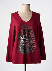 T-shirt rouge GERRY WEBER pour femme seconde vue